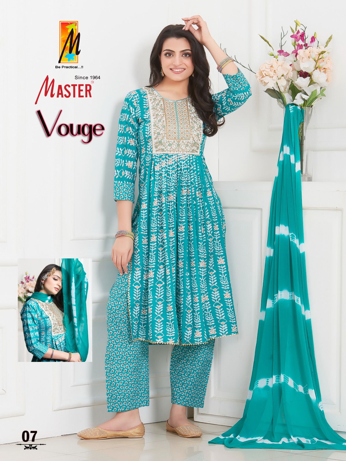 Master Vouge Printed Readymade Suits Catalog
